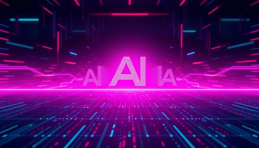 AI reliability in restaurant operations symbolized by a neon gradient logo.