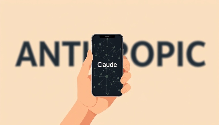 Illustration of Claude on a phone screen representing web search for restaurant owners.