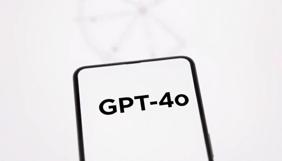 GPT-4o logo on smartphone with OpenAI background, image generation for restaurants.