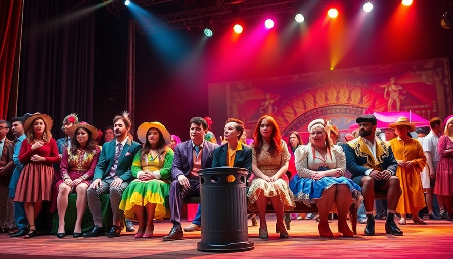 Scene from Pretty Woman: The Musical with cast on stage.