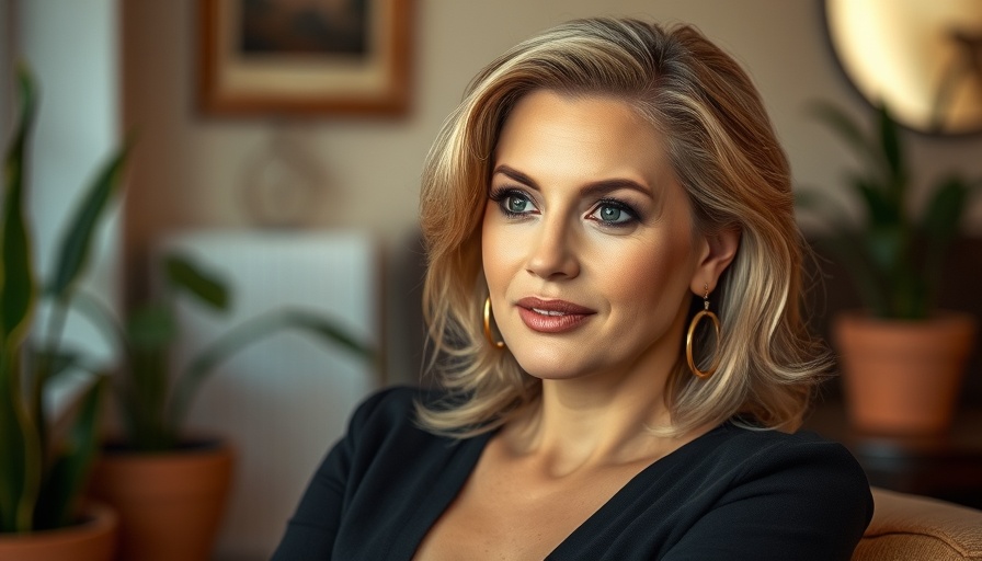 Luxury Glamping Experience with blonde woman indoors, elegant setting