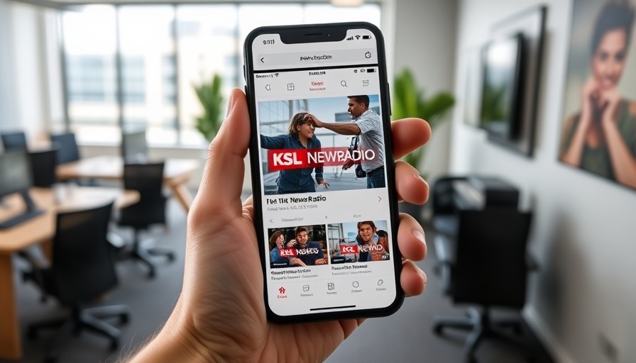 Salt Lake City community initiatives app download promo.