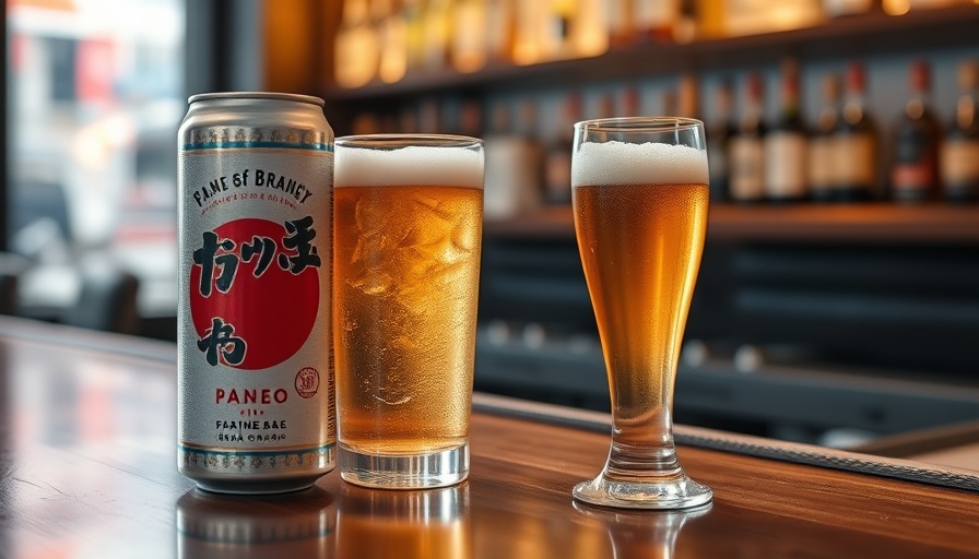 Crisp Japanese beer in a new Utah bar