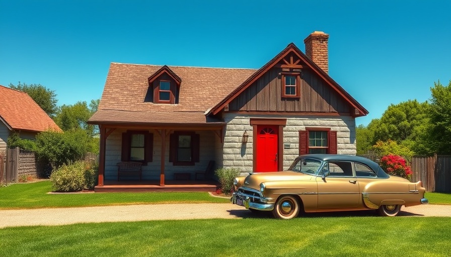 Rustic house with vintage car highlighting life in Eden Utah.