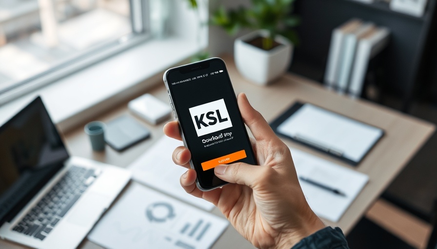 Salt Lake City Community Engagement app download scene.