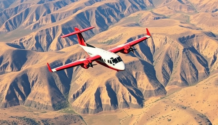 Aerial firefighting plane over North Ogden during Willard Peak Fire threat.