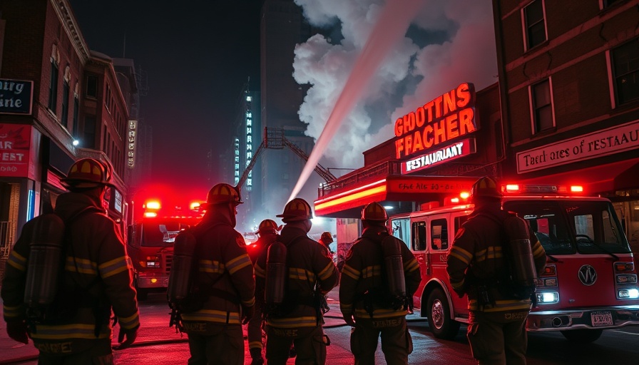 Firefighters respond to fire damage at Southern Utah restaurant.