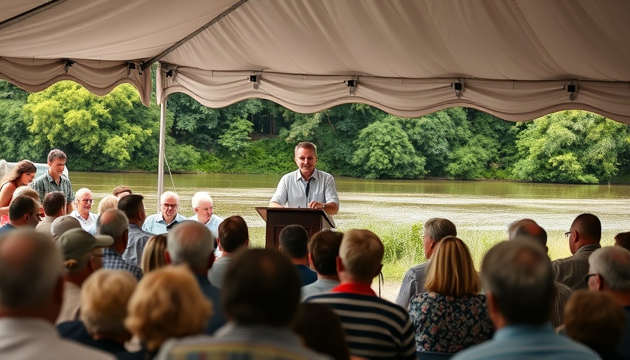 Community celebration at Jordan River Commission's 15th anniversary event.