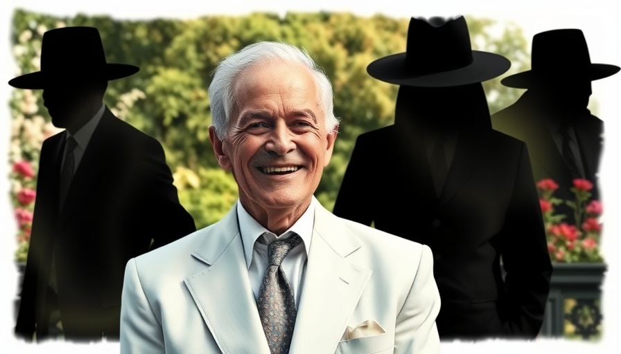 Gay Grifters Scandal Dateline Episode image with silhouetted figures and smiling man.