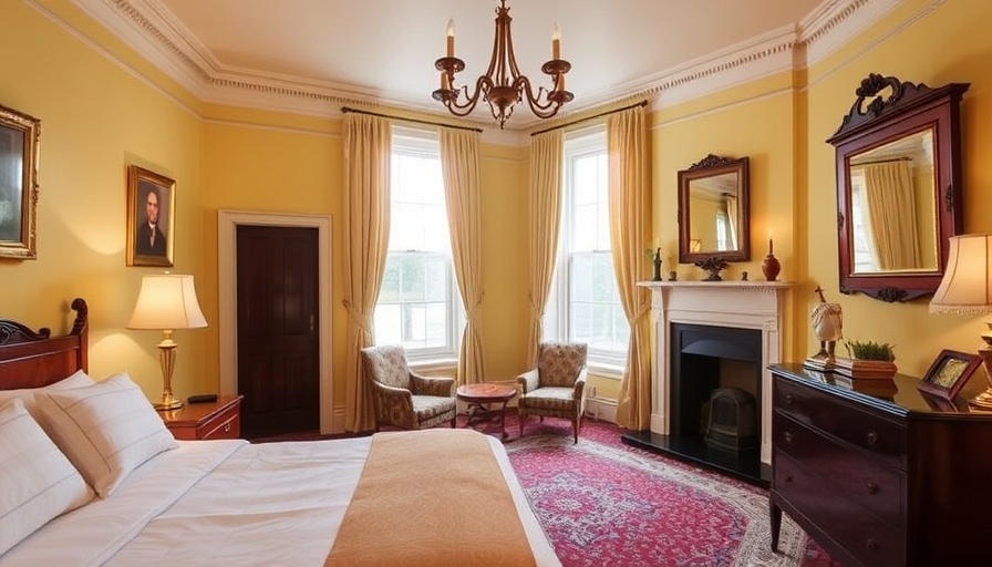 Inside the historic Yellow House Hotel