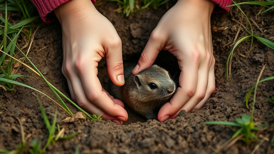 Bay Area college students ER bill rescue gopher and bandaged finger.