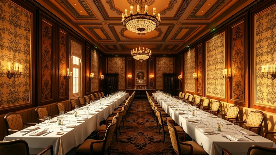 Elegant private dining room in San Francisco