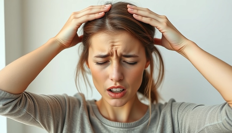 Frustrated woman showing signs of emotional immaturity.