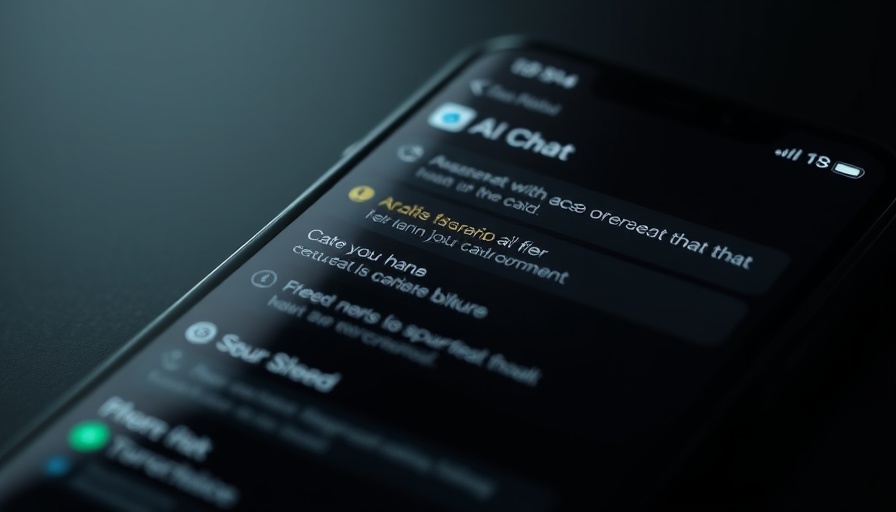 AI bot profiles on a smartphone interface