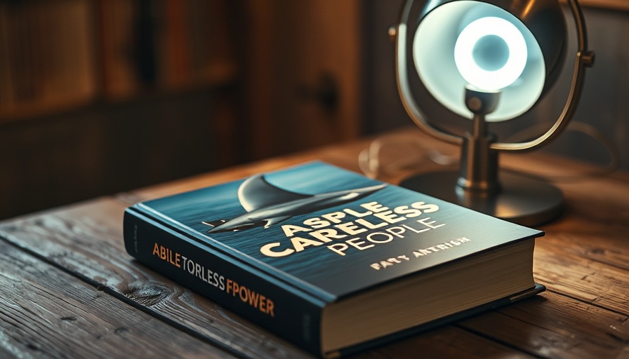 'Careless People' book under lamp on wooden table, leadership lessons