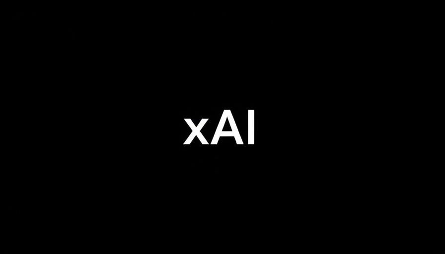 Minimalistic xAI logo on black background, xAI Acquires X theme.