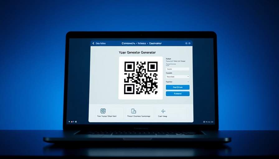 IMQRScan QR Code Lead Generation tool displayed on a digital interface.