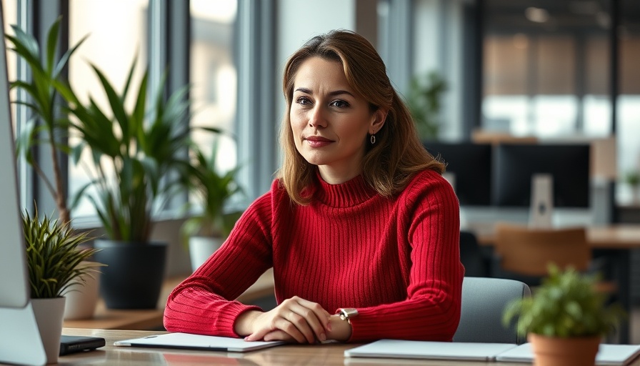 Confident woman reflecting on the importance of vendors and partners in business