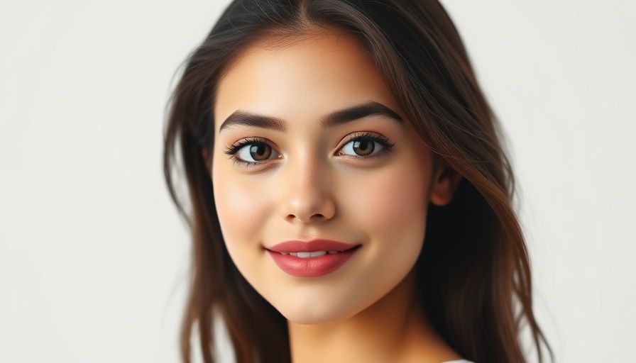 Portrait of a confident young woman with a subtle smile.