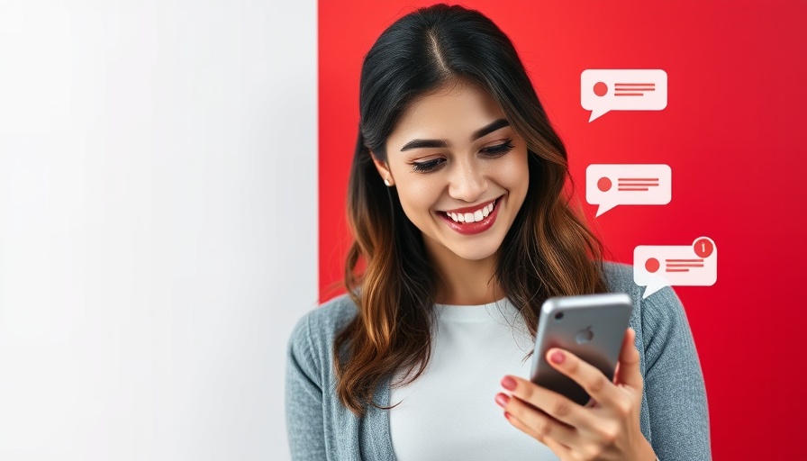 Smiling woman using phone on CleverTap customer engagement platform