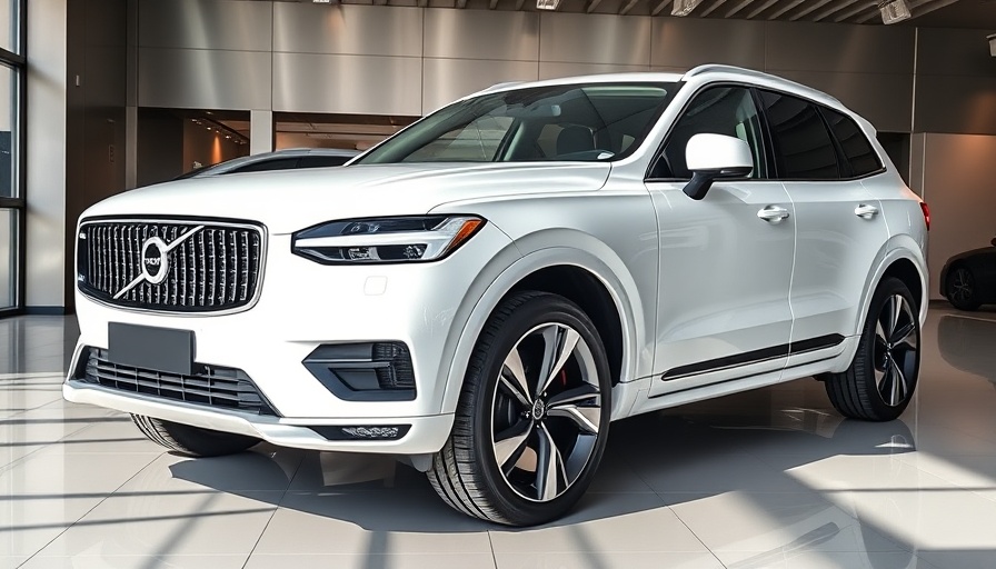 Polestar 3 SUV in modern showroom for Tesla owner discounts.