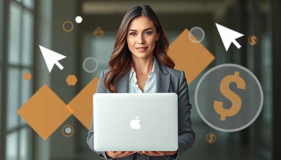 Customer Experience Marketing Importance visualized with businesswoman and symbols.