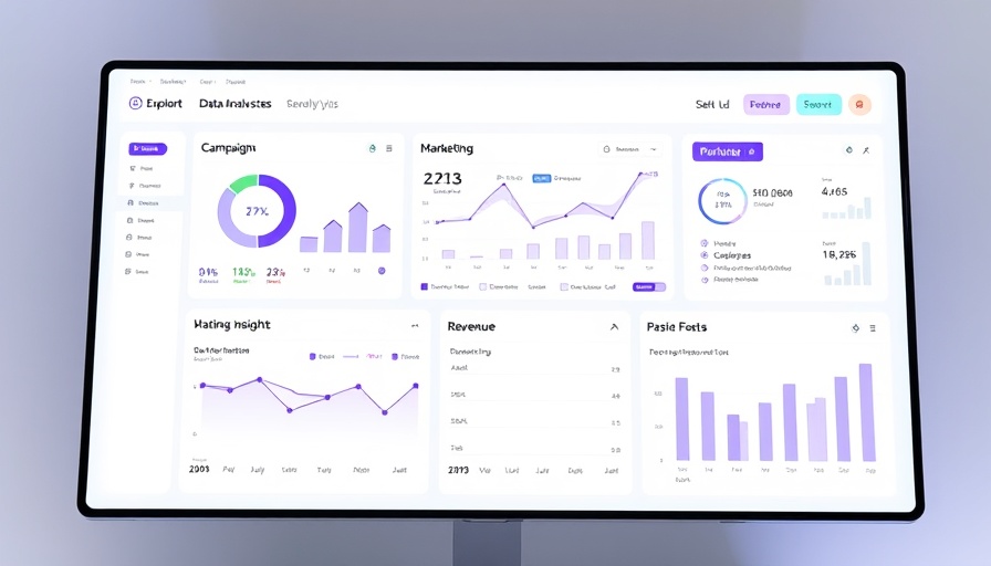 Narrative BI for Business Intelligence dashboard showcasing data analytics.