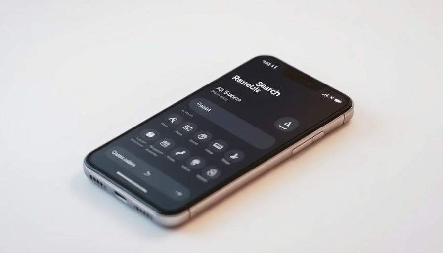 AI search interface on smartphone showcasing Google AI Mode in Search.