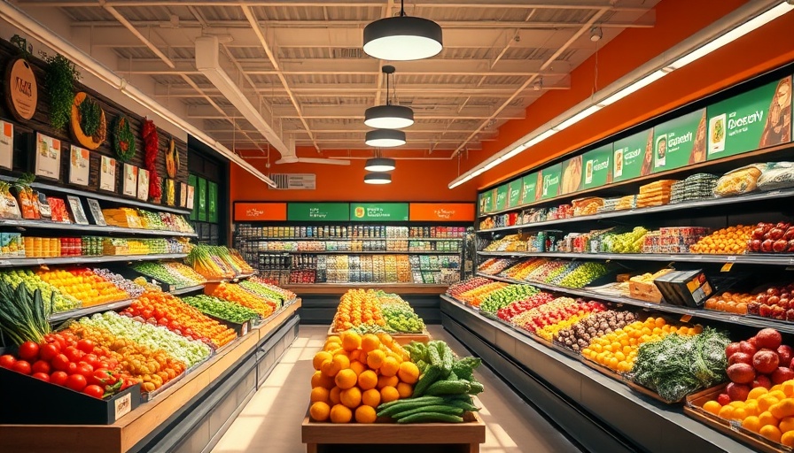 Grocery Store Floor Layouts Influence Consumer Spending - produce section