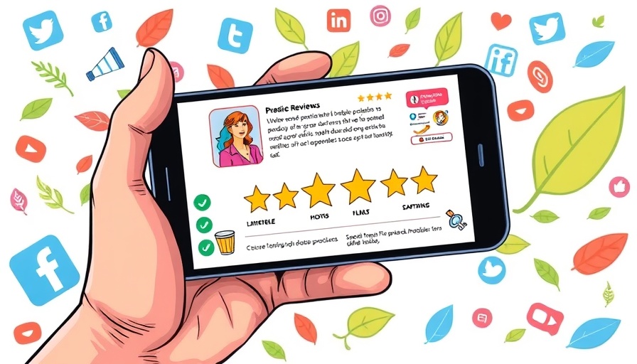 Infographic showcasing impact of product reviews on e-commerce success.