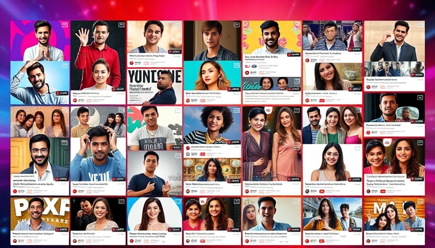 YouTube creator collaboration tools showcasing popular creators.