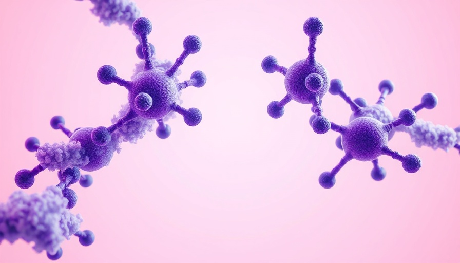 Abstract molecular structure, Building Quietly in Business Growth concept.