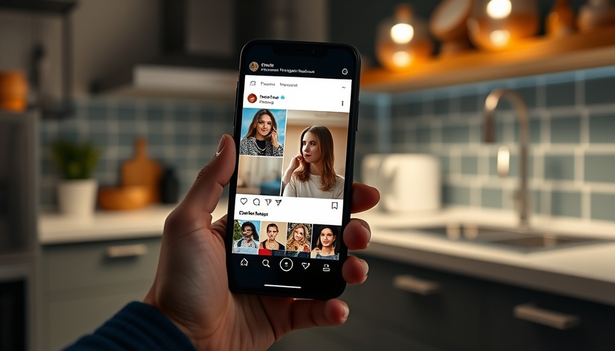 Pinterest LTK Partnership on smartphone showcasing fashion content.