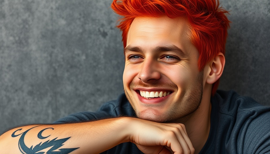 Smiling man with red hair, showcasing the impact of taking a vacation.