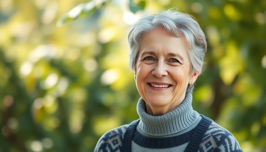 Middle-aged woman smiling outdoors, Hiring Decisions Happiness vs. Rightness