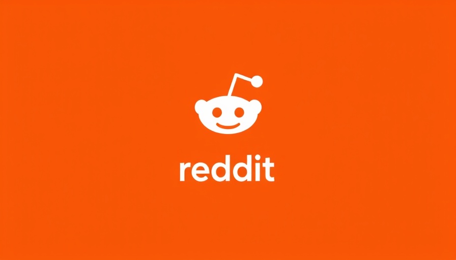 Minimalistic Reddit logo on orange background symbolizing Reddit Revenue Growth Q2.