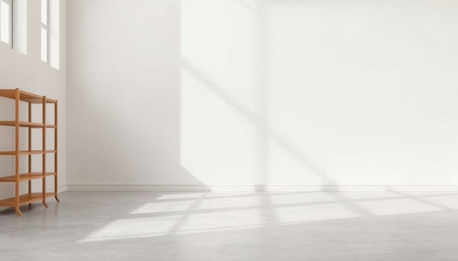Abstract white space representing four-day workweek benefits for business.