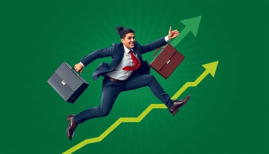 Dynamic upward growth in business, symbolic Pop Art style.