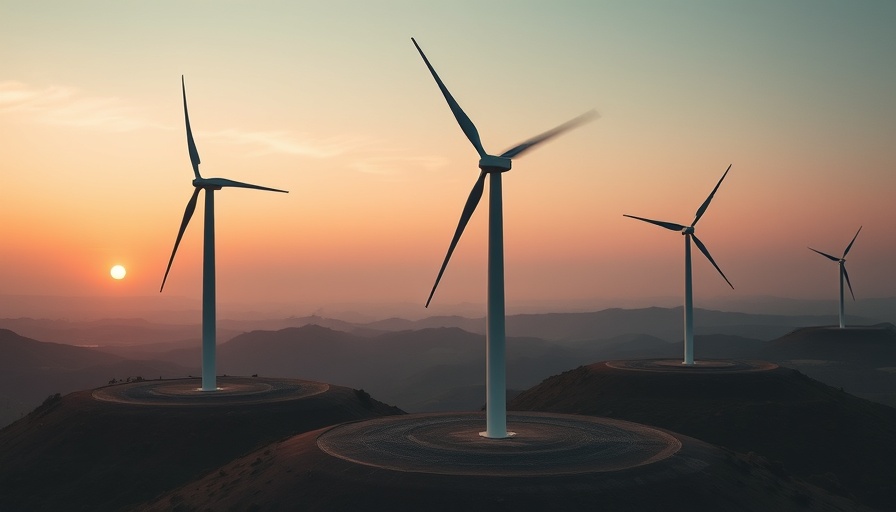 Wind turbines at sunrise symbolize HubSpot INBOUND marketing transformation.