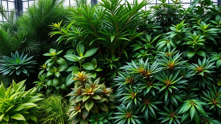 Stunning Chinese Evergreen Varieties with lush foliage indoors.