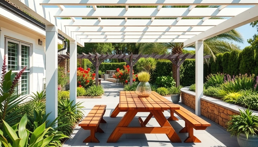 Transform sloped backyard into stunning garden with modern patio and greenery