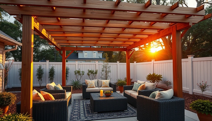 Wooden pergola with seating - Best pergola kits for small spaces.