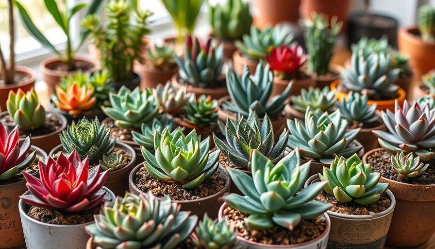 Vibrant succulents thriving indoors, best succulents to grow in your home or garden.
