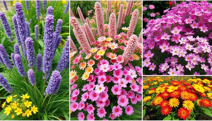 Transform your garden with colorful, fast-spreading perennials in bloom.