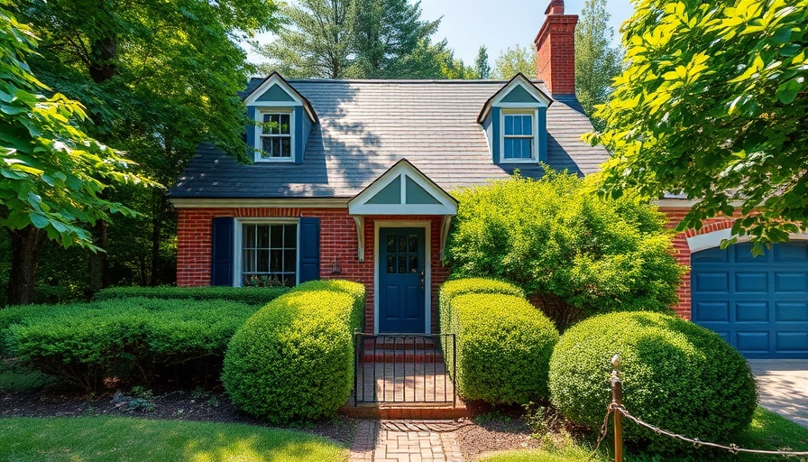 Choose right home inspection service with this lovely brick house view.