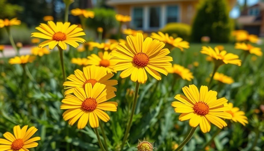 Vibrant yellow Coreopsis in sunlight, perfect low-maintenance perennials.