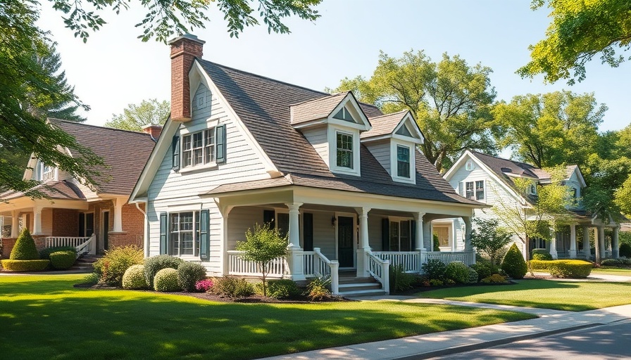 Charming gambrel-style house with lush garden, backyard transformation ideas.