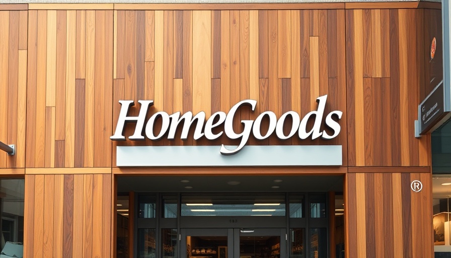 Mason Jar Cup Set HomeGoods storefront with HomeGoods logo