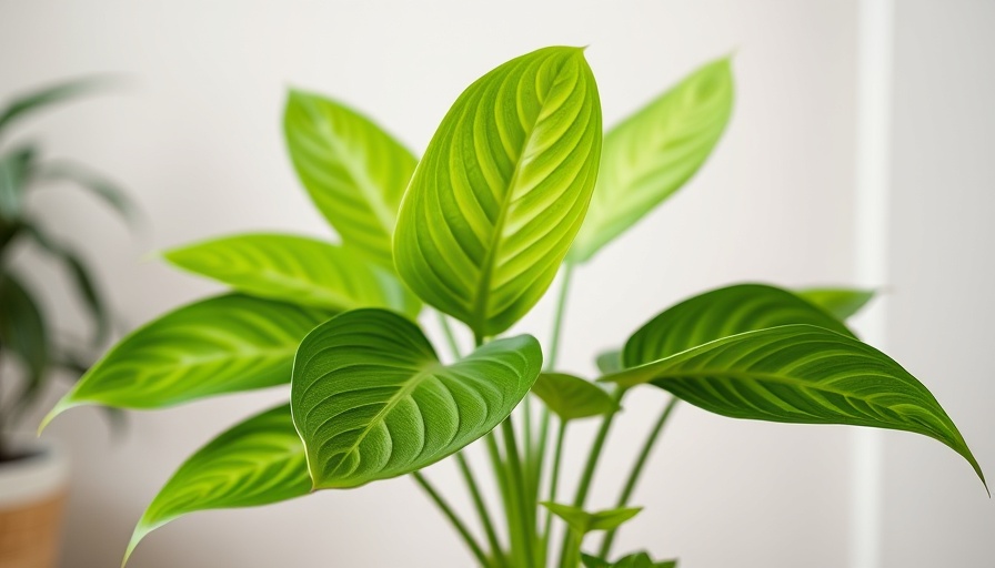 Vibrant Dieffenbachia plant ideal for low light environments.
