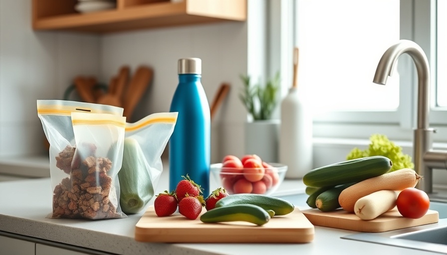 Sustainable kitchen swaps under $20 on marble countertop